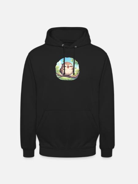 Oiseaux moqueurs Oiseaux moqueurs - Sweat-shirt à capuche unisexe - noir