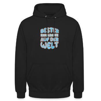Appointment of sewer builder - Unisex Hoodie - black - Front - Alina (178cm) & Michal (187cm)