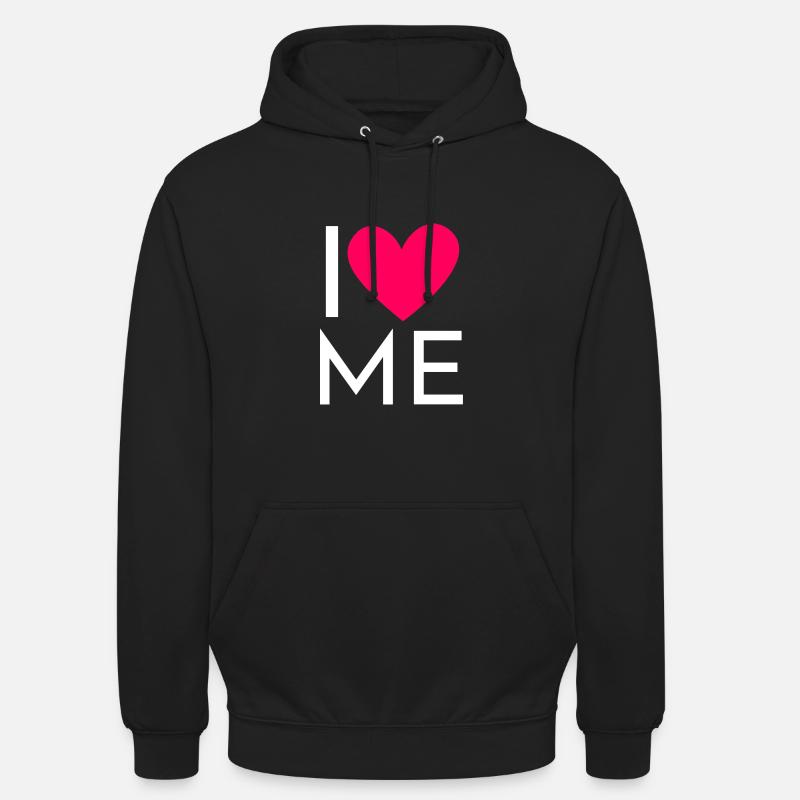 ILoveMe - Unisex Hoodie - Schwarz