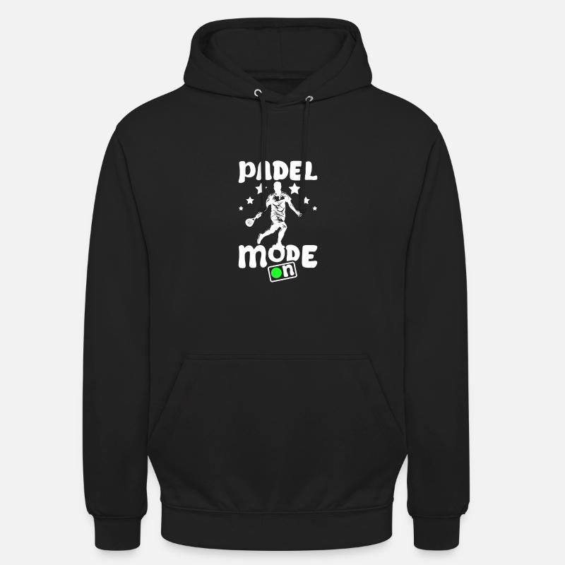 Mode padel activé - Sweat-shirt à capuche unisexe - noir