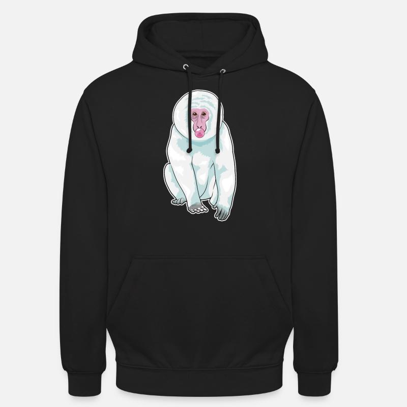 Monkey Chewing Gum - Unisex Hoodie - black
