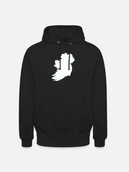 irland_country - Sweat-shirt à capuche unisexe - noir