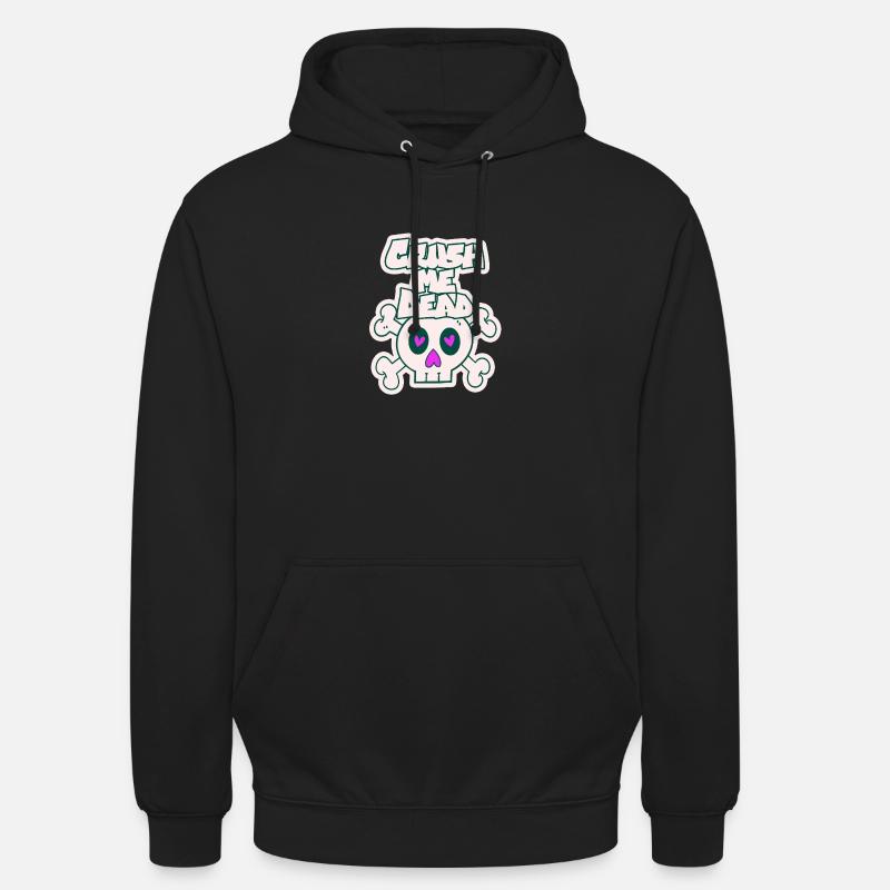 Écrase-moi - Sweat-shirt à capuche unisexe - noir
