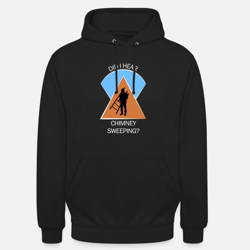 Ramoneur Ramoneur Ramoneur - Sweat-shirt à capuche unisexe - noir