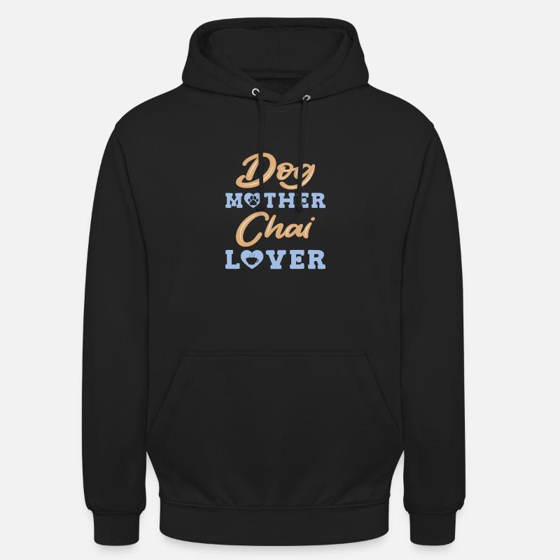 Chai Latte Tee trinken Teetrinker - Unisex Hoodie - Schwarz
