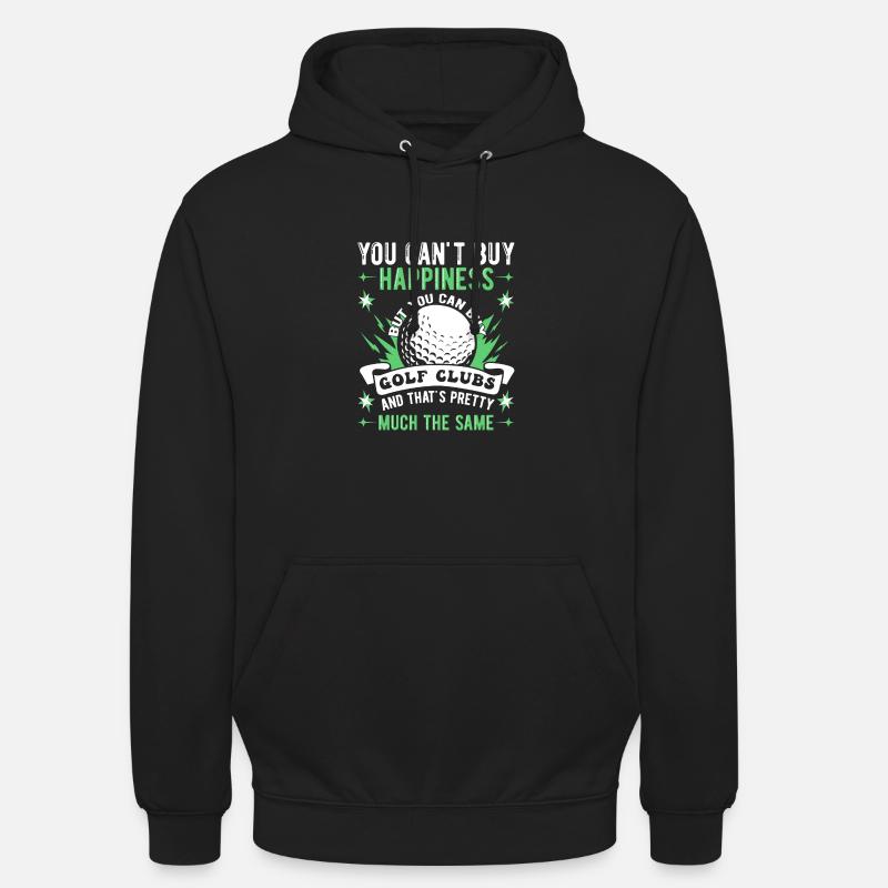 Golf Golfeurs Golfeurs - Sweat-shirt à capuche unisexe - noir
