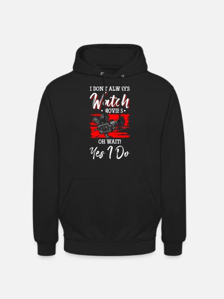 Kino Film-Zitate Action Film-Fan - Unisex Hoodie - Schwarz