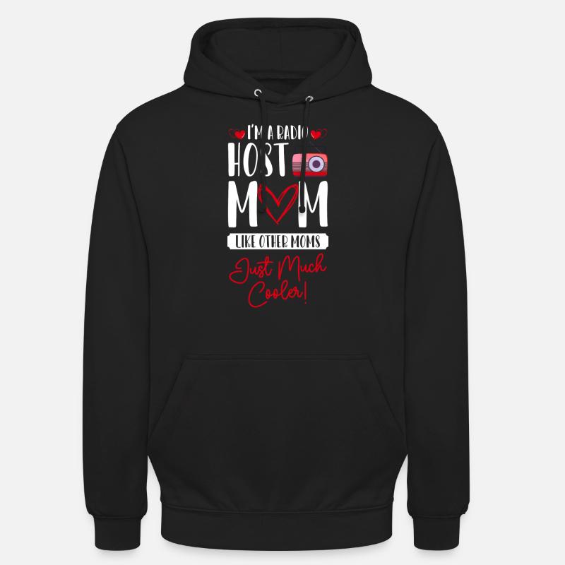 Moderator Ansager Programmsprecher Show - Unisex Hoodie - Schwarz