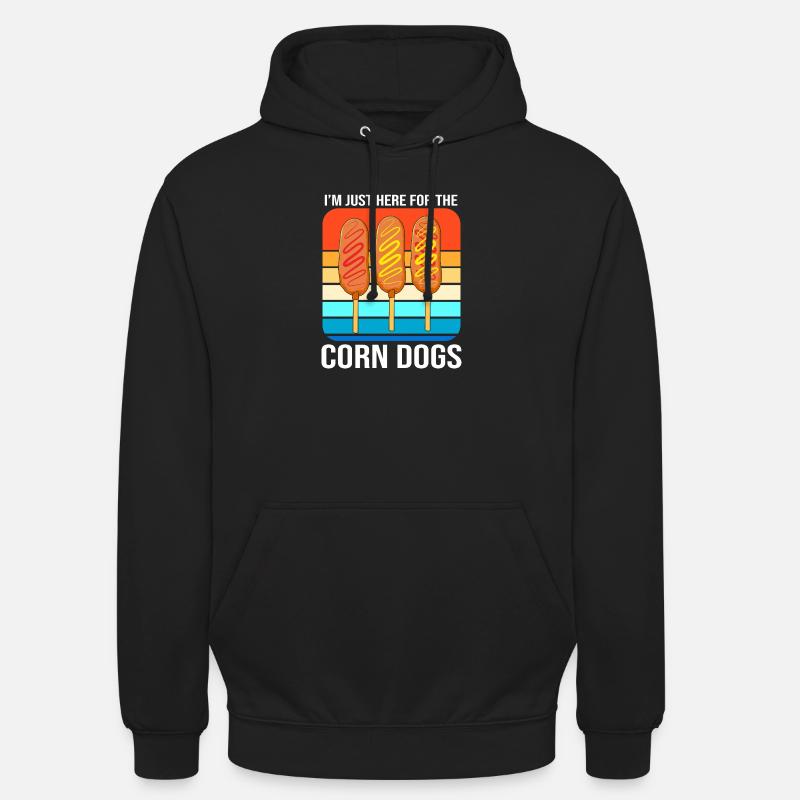 Corn Dog - Unisex Hoodie - Schwarz