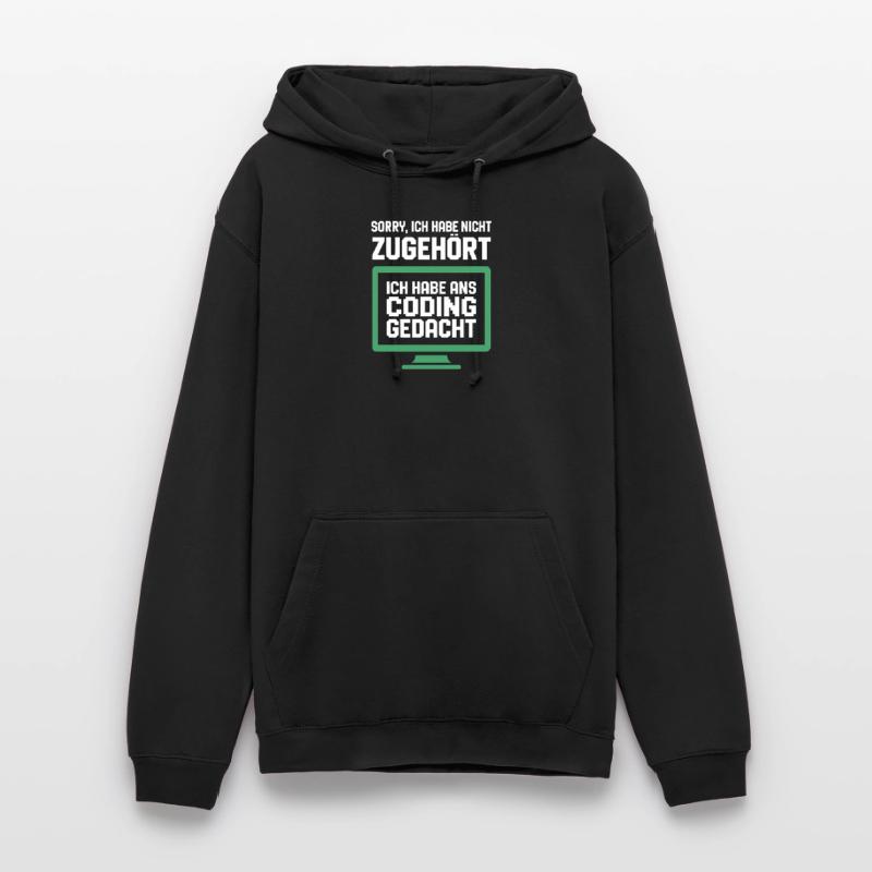 Pensée de codage à l’écran Sweat-shirt à capuche unisexe