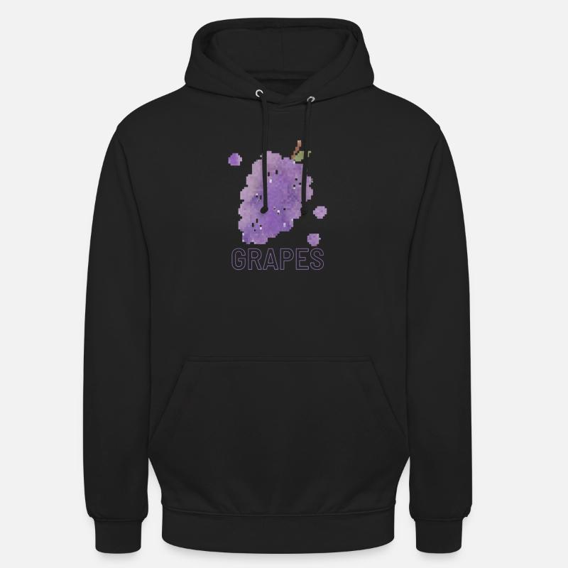 Grapes - Unisex Hoodie - Schwarz