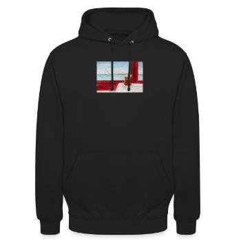 Turkish Tea - Unisex Hoodie - Schwarz - Vorne - Alina (178cm) & Michal (187cm)