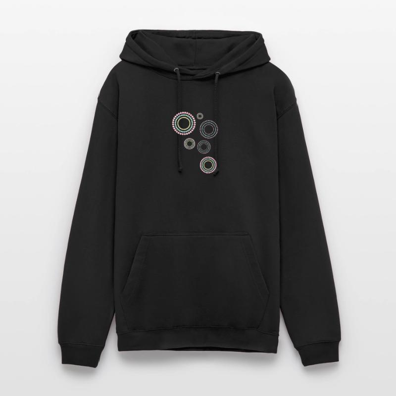 Circles, graphic patterns, patterns Unisex Hoodie