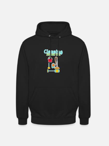 Femme de ménage Ménage - Sweat-shirt à capuche unisexe - noir