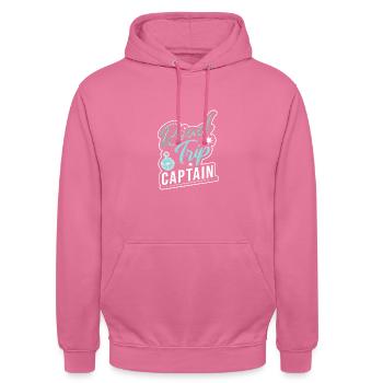Road Trip - Sweat-shirt à capuche unisexe - rose - Devant - Alina (178cm) & Michal (187cm)