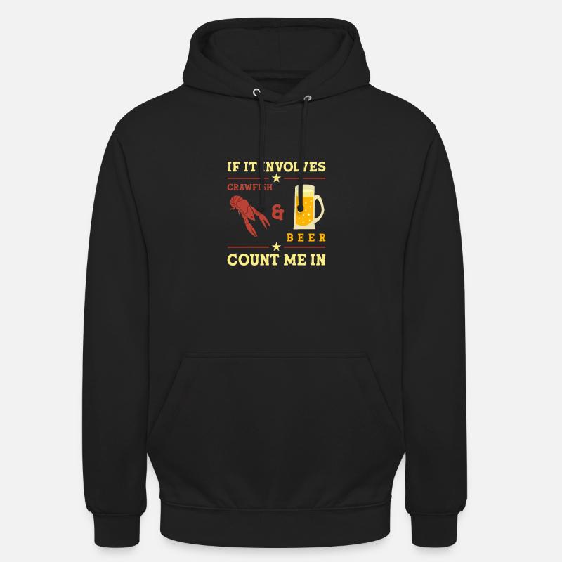 Langusten Languste - Unisex Hoodie - Schwarz
