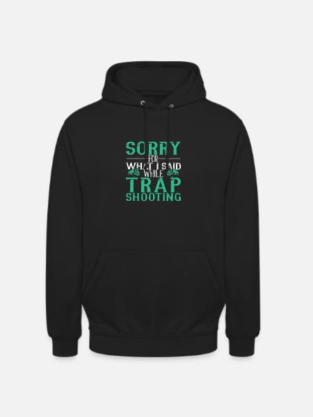 Tontaubenschießen - Unisex Hoodie - Schwarz