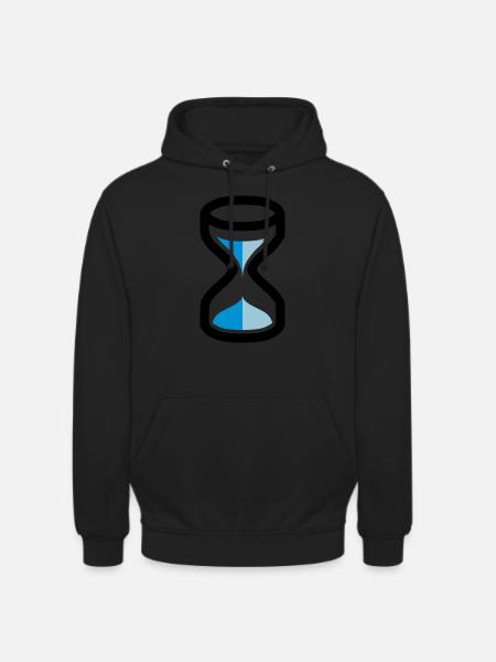 hourglass - Unisex Hoodie - black