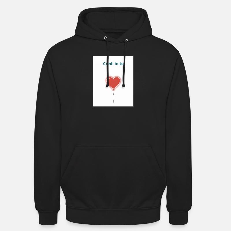 Glaube an dich selbst - Unisex Hoodie - Schwarz