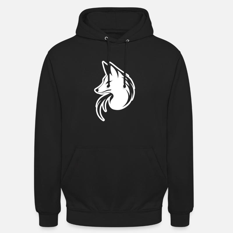 Fox Foxes - Unisex Hoodie - black