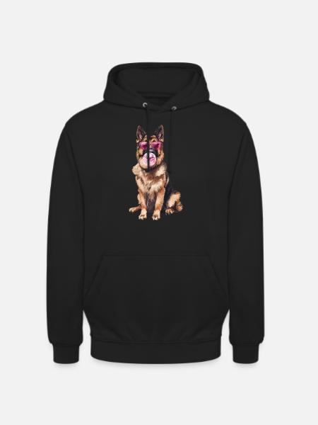 Deutscher Schäferhund - Unisex Hoodie - Schwarz
