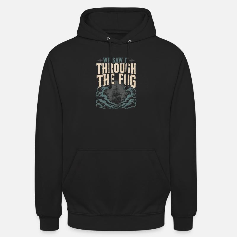 Geisterschiff Verfluchtes Schiff Maritimer Geist - Unisex Hoodie - Schwarz