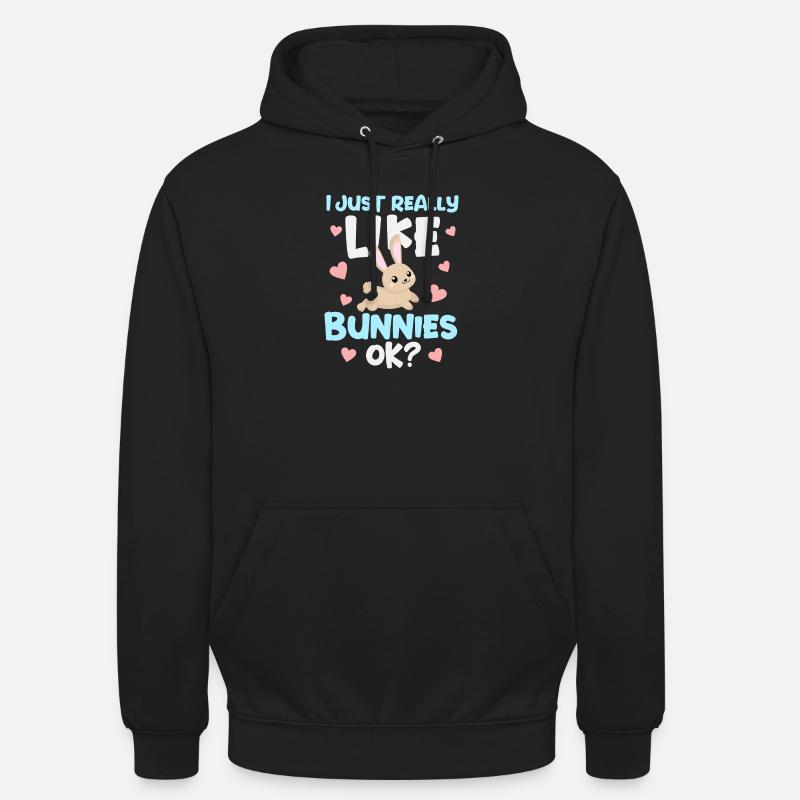 Rabbit Rabbit - Unisex Hoodie - black