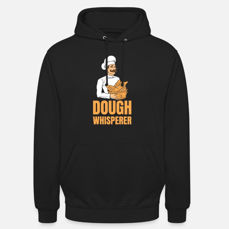 Bäcker Dough Whisperer - Unisex Hoodie - Schwarz
