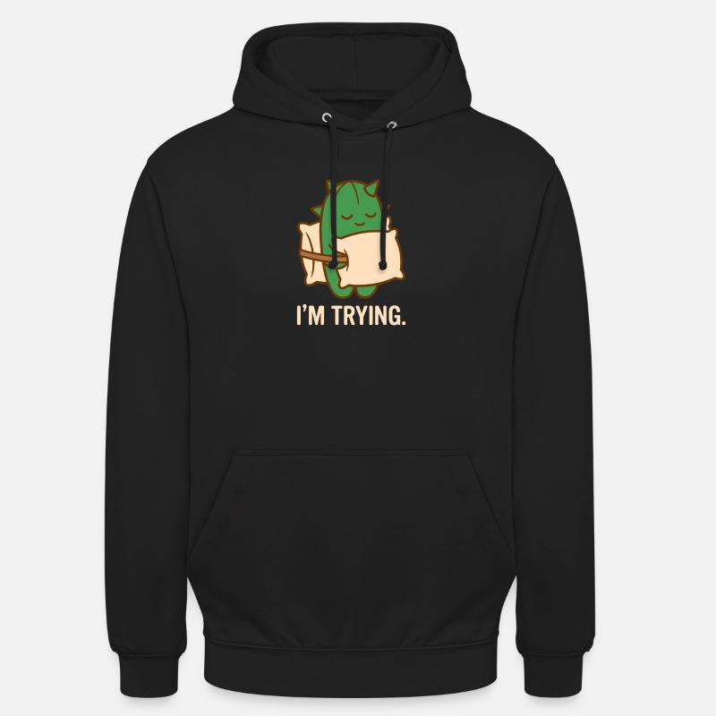 Piquante mais difficile - Sweat-shirt à capuche unisexe - noir