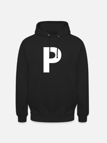 P - Unisex Hoodie - black