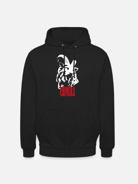Chimera Mythological Monster - Unisex Hoodie - black