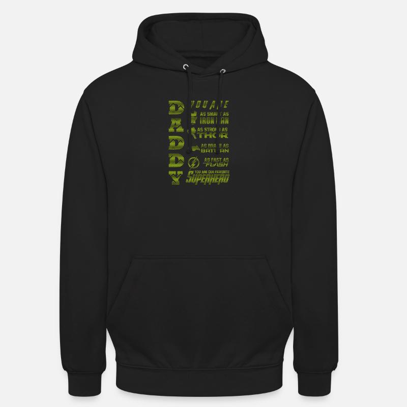 Citation de motivation inspirante Impression d’art - Sweat-shirt à capuche unisexe - noir