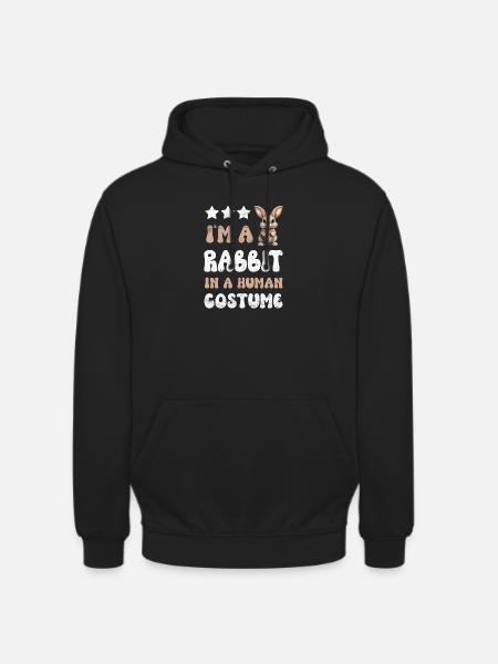 Rabbit Rabbit - Unisex Hoodie - black