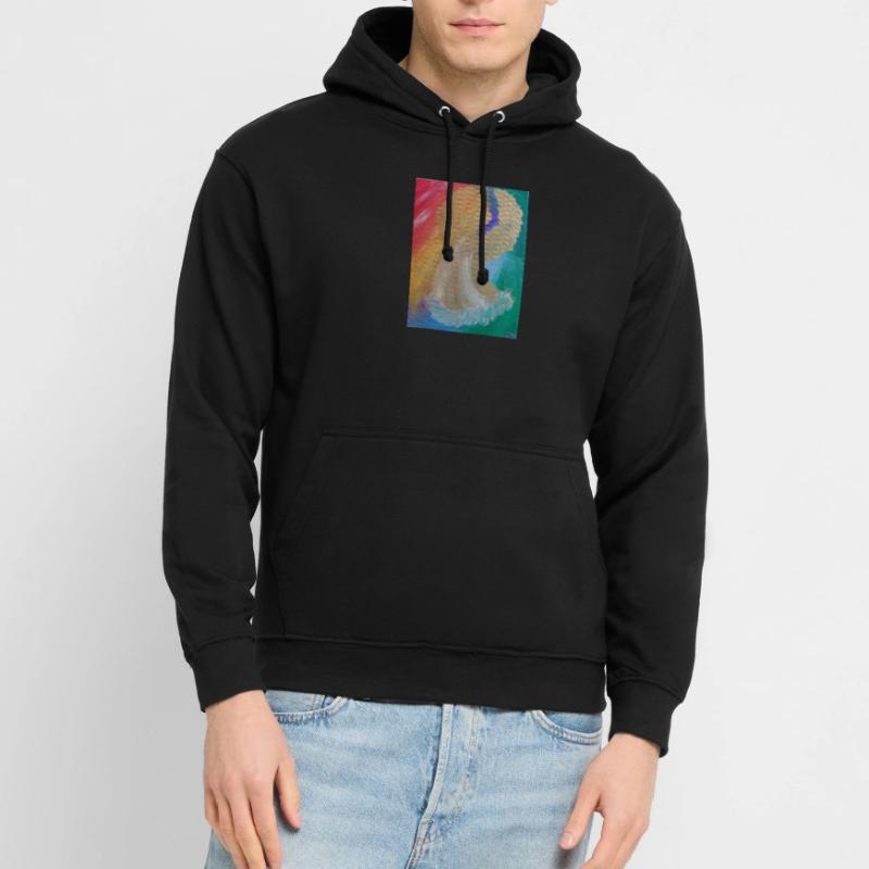 Regenbogenengel - Engel des Einklangs - Engelbild Unisex Hoodie