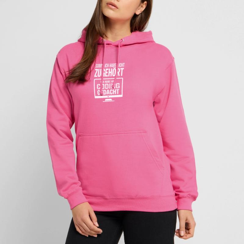Coding Thought: Don't Listen Meme Unisex Hoodie