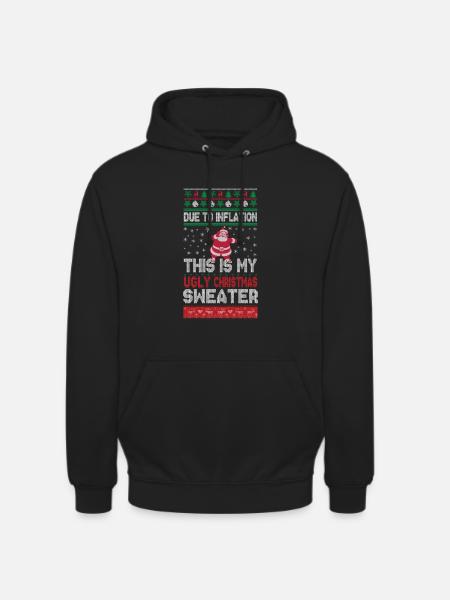 Christmas inflation - Unisex Hoodie - Schwarz