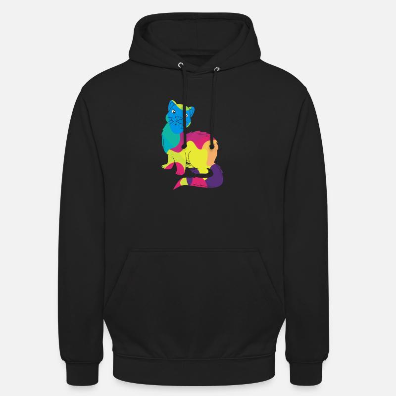 Frettchen - Unisex Hoodie - Schwarz
