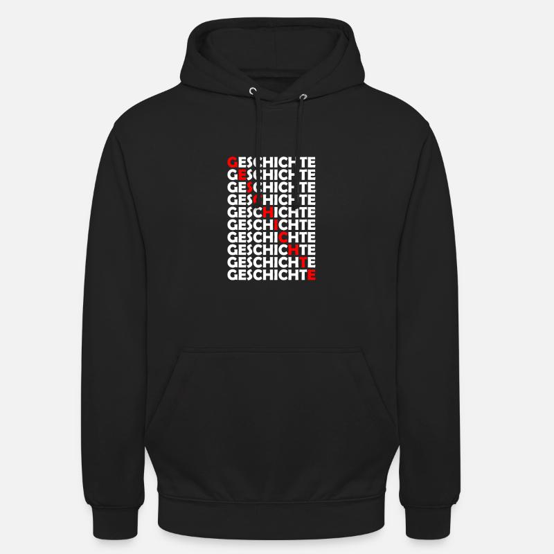 Geschichte Lehrer Studium Schule - Unisex Hoodie - Schwarz