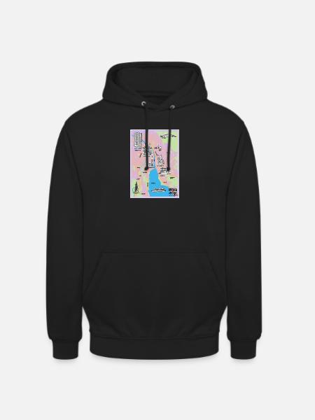 City of Zurich - Unisex Hoodie - black