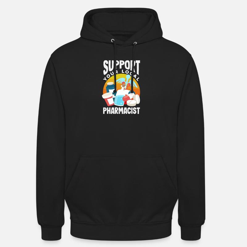 Apotheker Pharmazeutisch-technischer - Unisex Hoodie - Schwarz