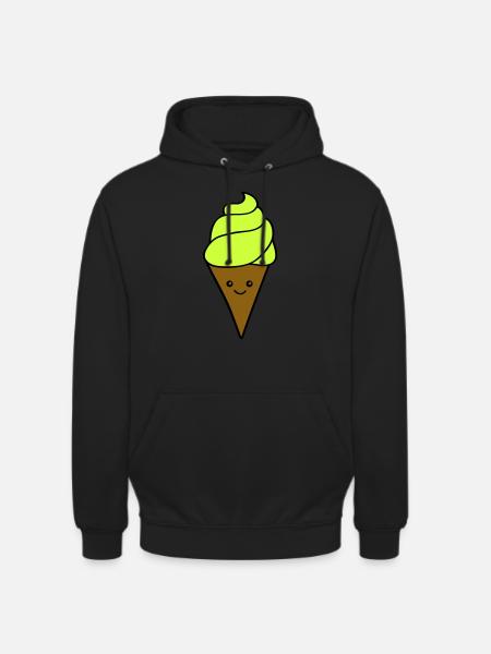 Icecream Smile - Unisex Hoodie - black