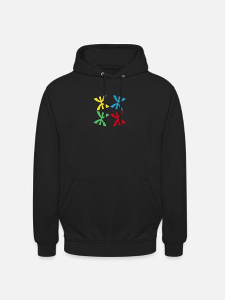Der AMAZIGH-Platz - Unisex Hoodie - Schwarz