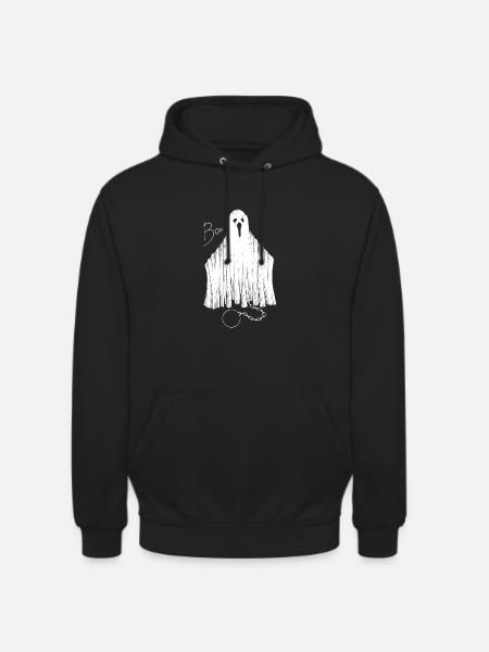 Ghost on chain - Unisex Hoodie - black