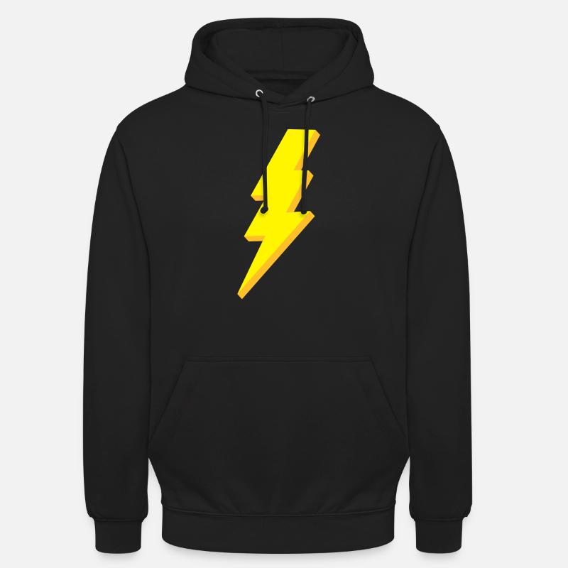 blitz3 - Sweat-shirt à capuche unisexe - noir
