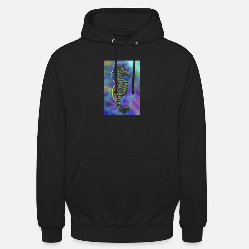Hippocampus - Unisex Hoodie - Schwarz