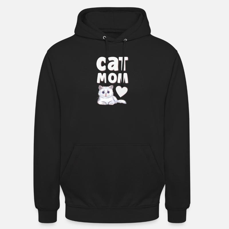 Katze Katzen - Unisex Hoodie - Schwarz