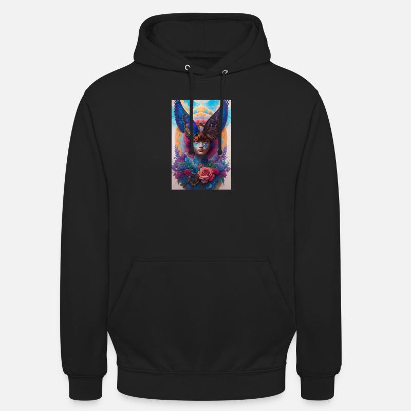 Goddess - Sweat-shirt à capuche unisexe - noir