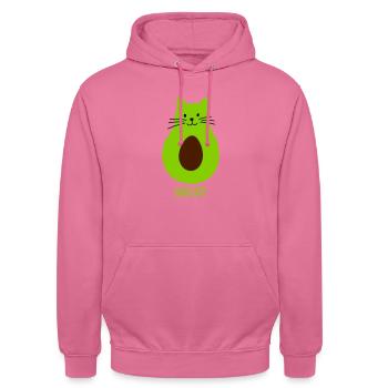 lawyer - Unisex Hoodie - pink - Front - Alina (178cm) & Michal (187cm)