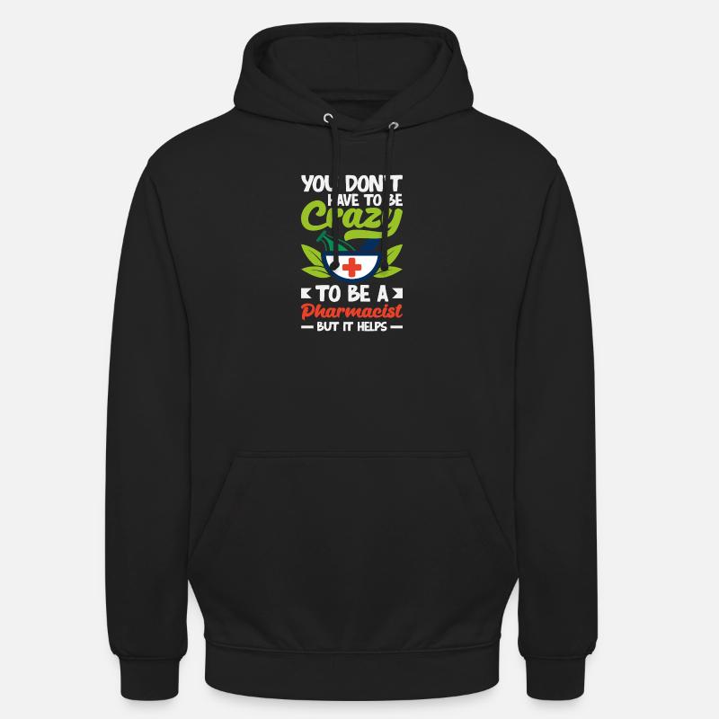Apotheker Pharmazeutisch-technischer - Unisex Hoodie - Schwarz