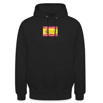 Spain Collection 'by nikkkooo - Unisex Hoodie - black - Front - Alina (178cm) & Michal (187cm)